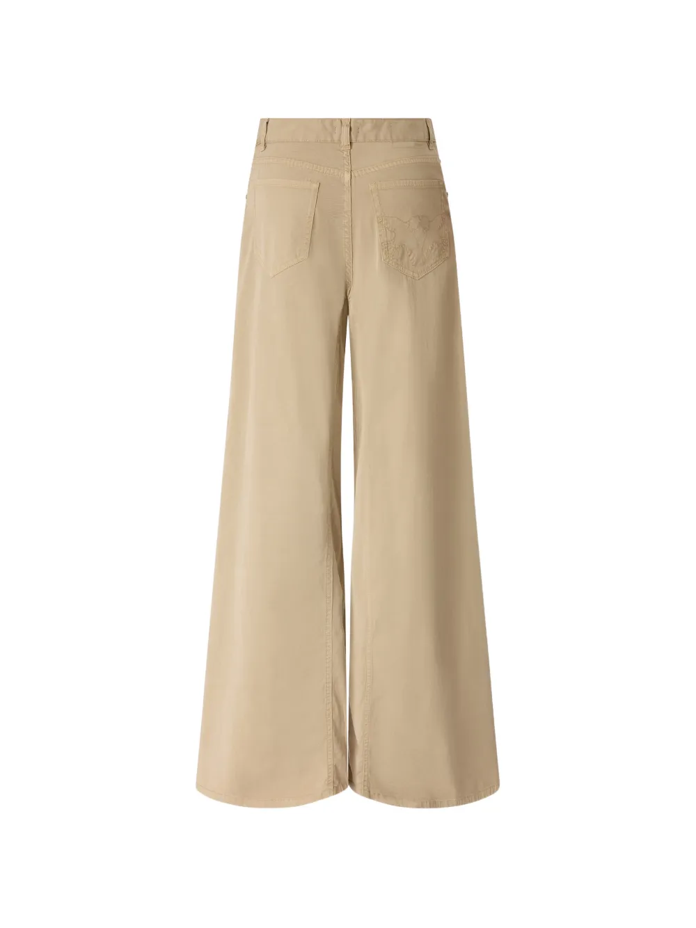 PINKO Winona jeans met wijde pijpen Beige