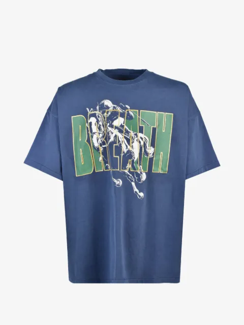 BREATH Horse graphic-print T-shirt