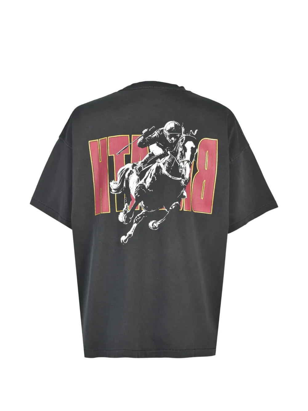 BREATH T-shirt met print Zwart