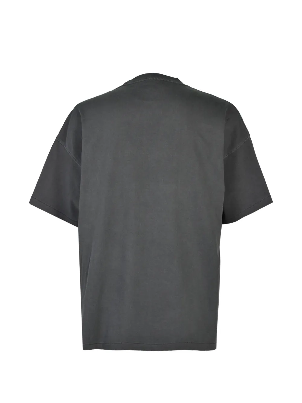 BREATH T-shirt verfraaid met stras Grijs