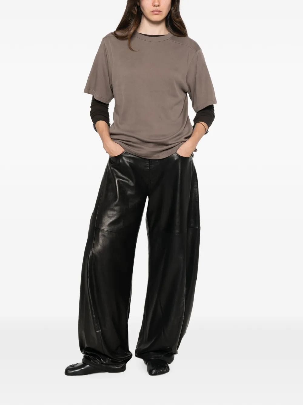 Rick Owens Brad T-shirt Grijs