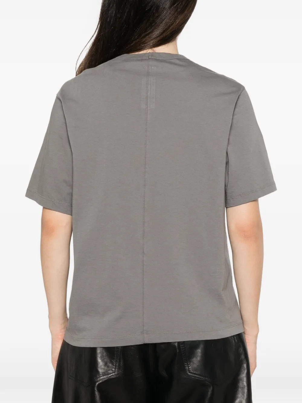 Rick Owens Brad T-shirt met naaddetail Grijs
