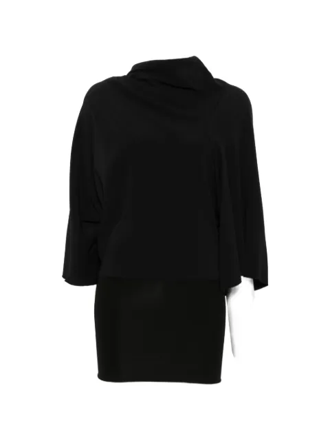 Rick Owens draped asymmetric top