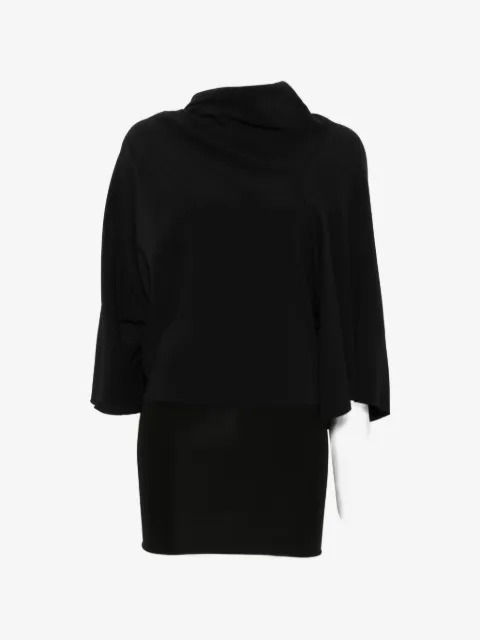 Rick Owens draped asymmetric top