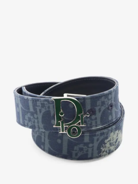 Christian Dior Pre-Owned 2010s Dior Tears canvas belt