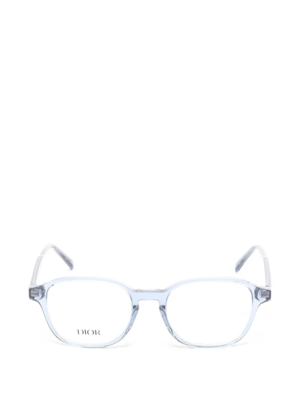 Christian Dior Pre-Owned 2020s square frame glasses - Blu