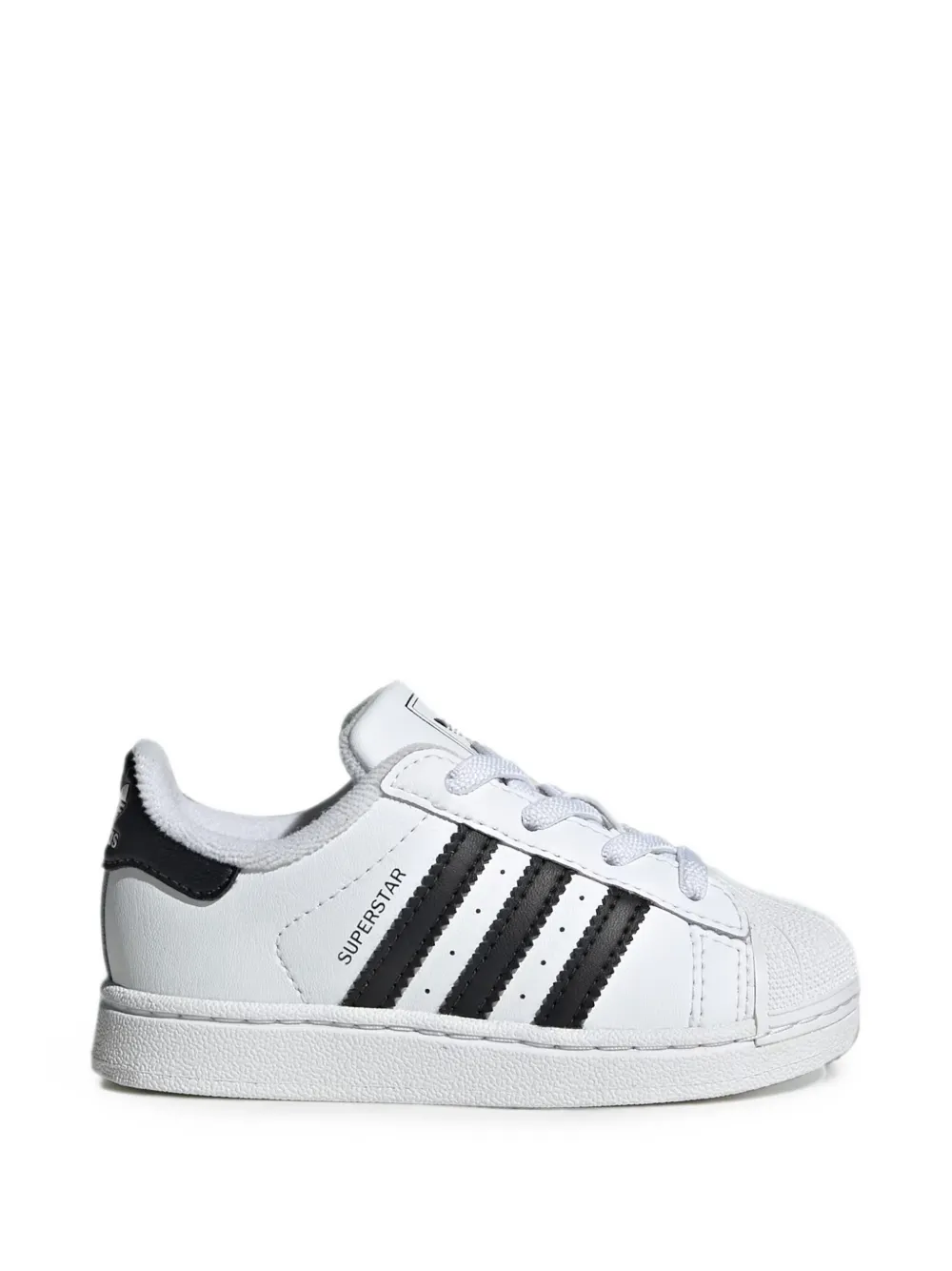 adidas Kids Superstar II sneakers met schelpen neus Wit