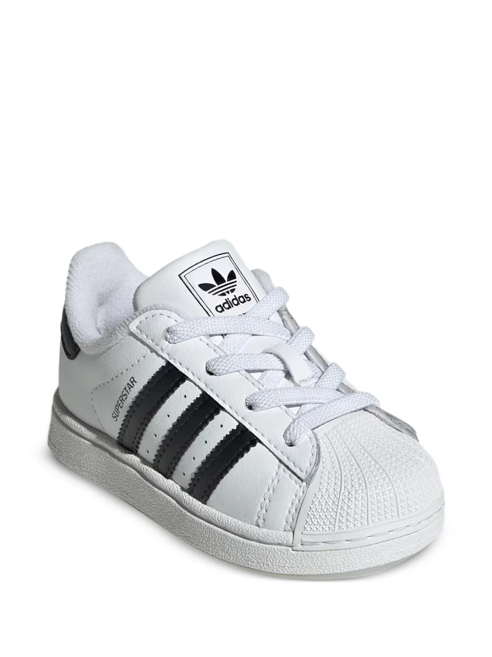 Adidas Kids Superstar II sneakers met schelpen neus Wit