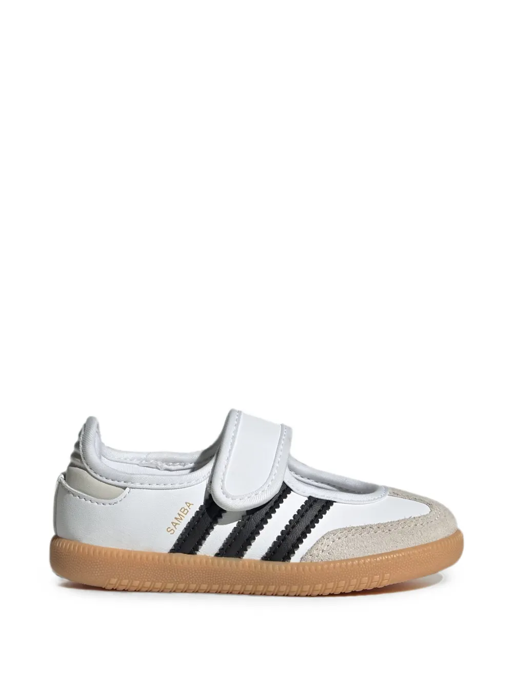 adidas Kids Sneakers Samba Jane con strappi - Bianco
