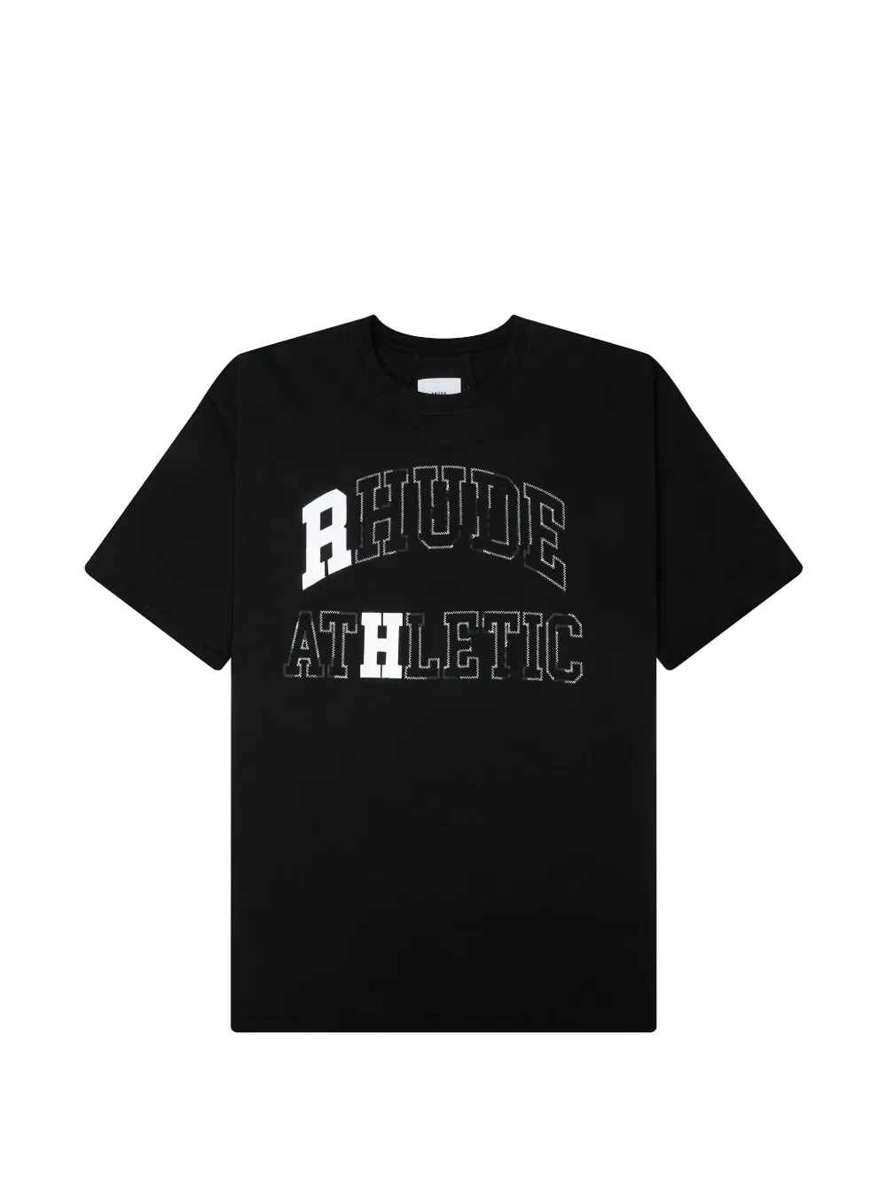 RHUDE Athletic Tee "Vintage Black" - Nero