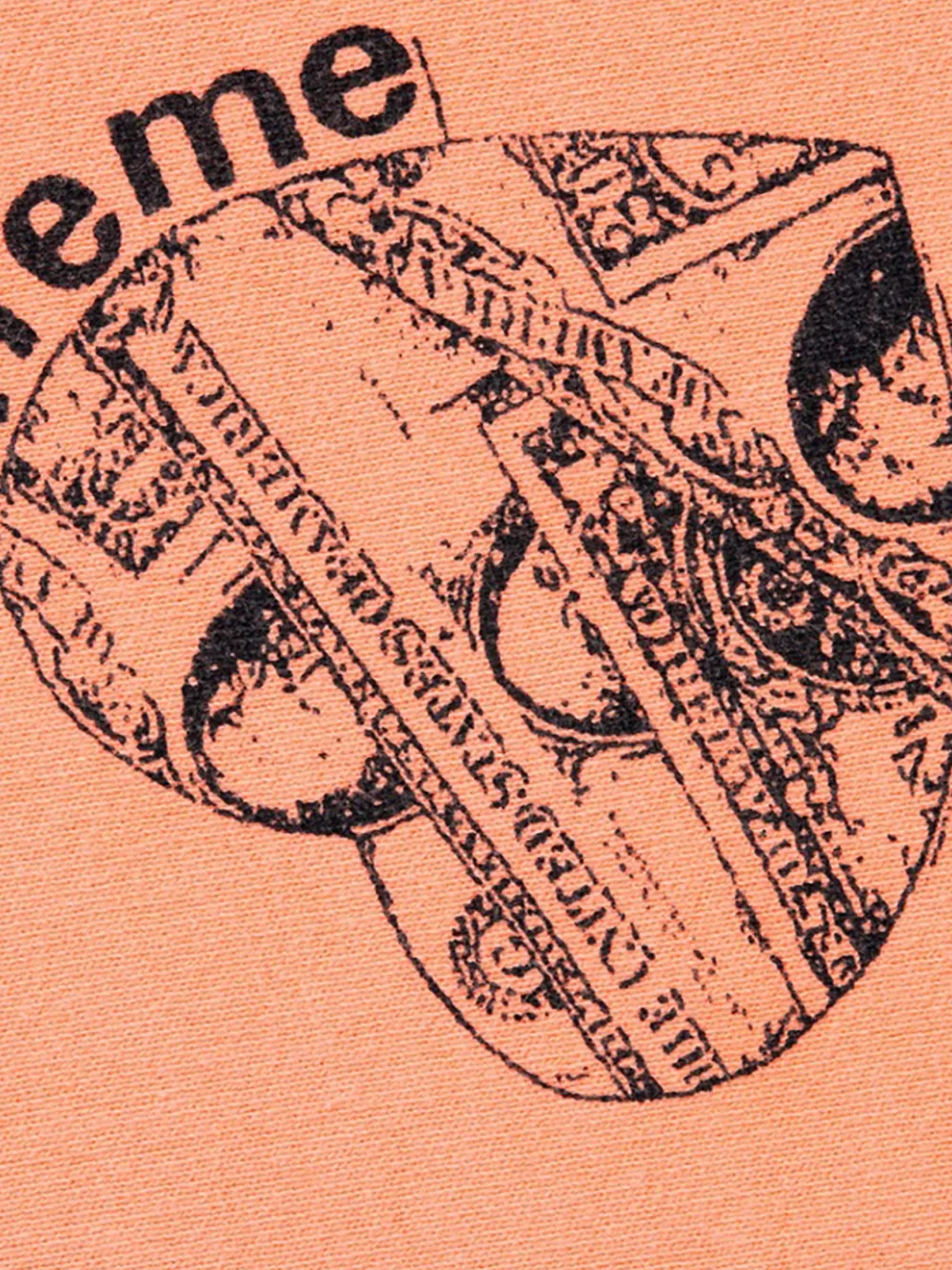 Supreme Love Cash hoodie Oranje