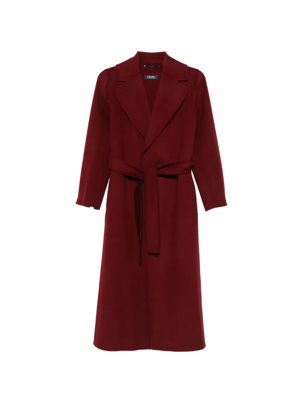 'S Max Mara Poldo belted coat - Rosso