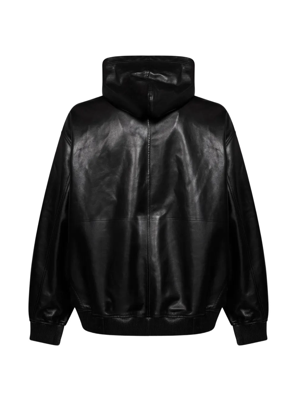 Balenciaga Jas met capuchon Zwart