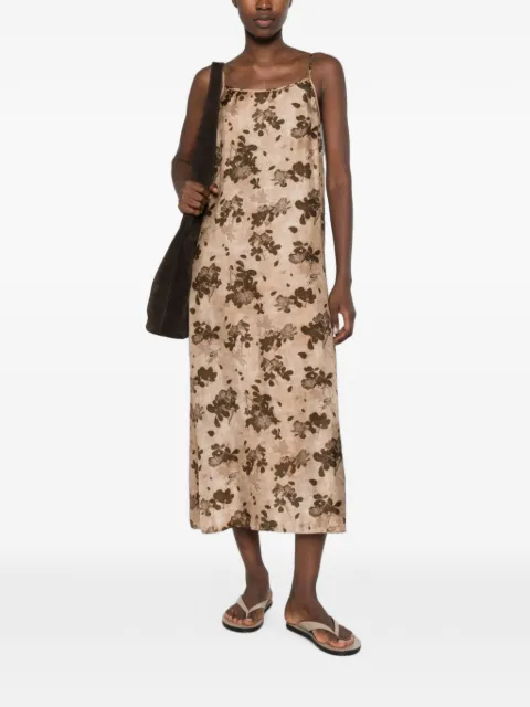 Uma Wang Anaya floral-print midi dress