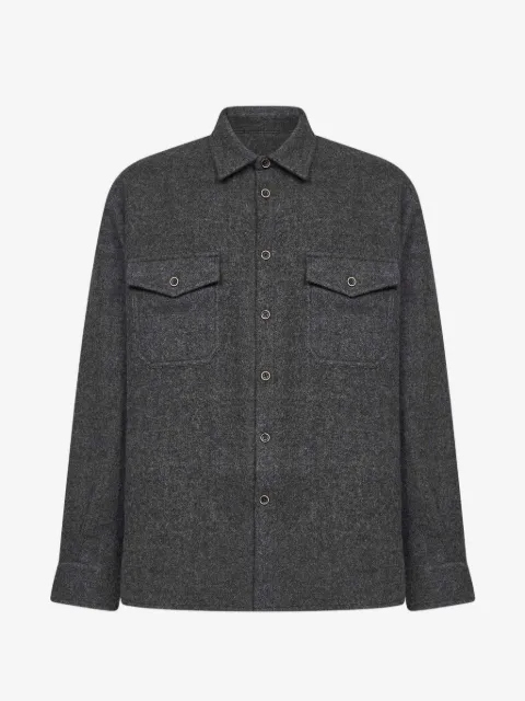 Uma Wang Tavis chest-pockets shirt