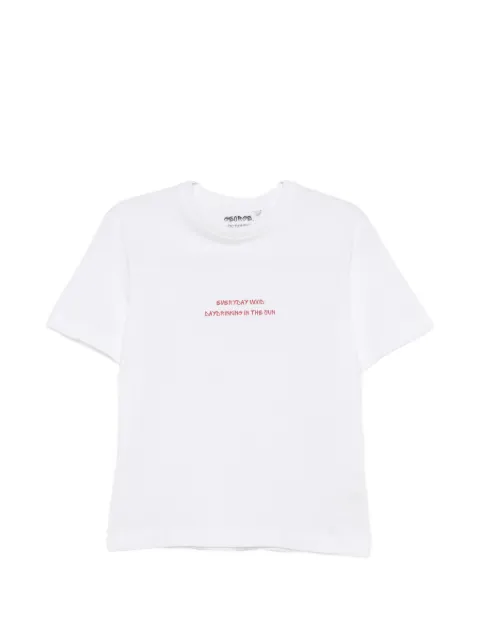 GEORGE. slogan-print T-shirt