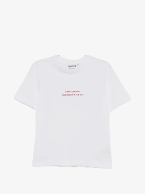 GEORGE. slogan-print T-shirt