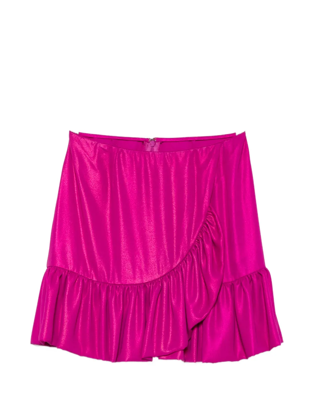 Parlor ruffled-hem mini skirt - Rosa