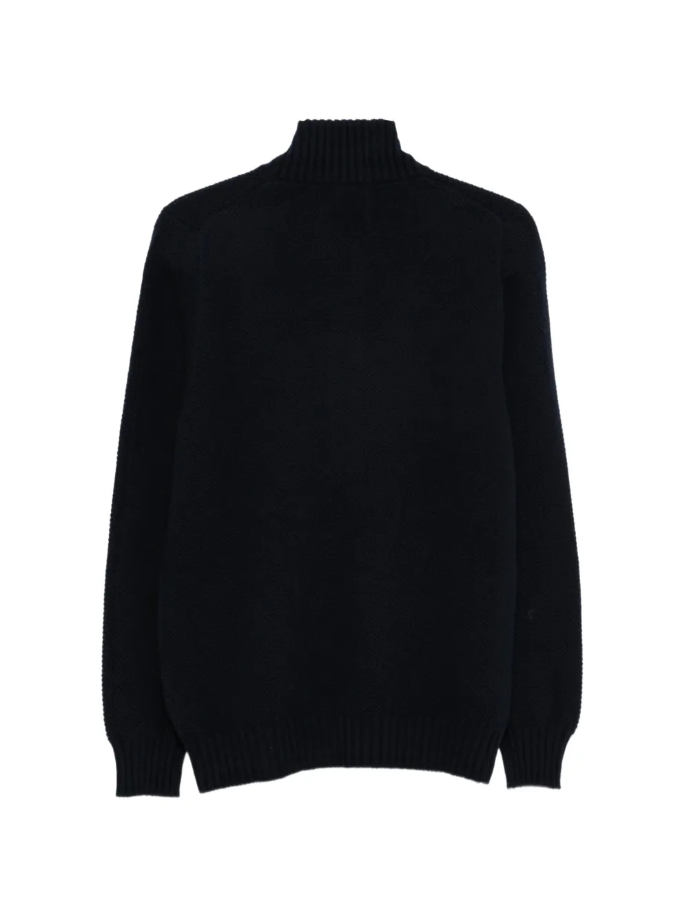 Fedeli Vest met textuur en rits Blauw