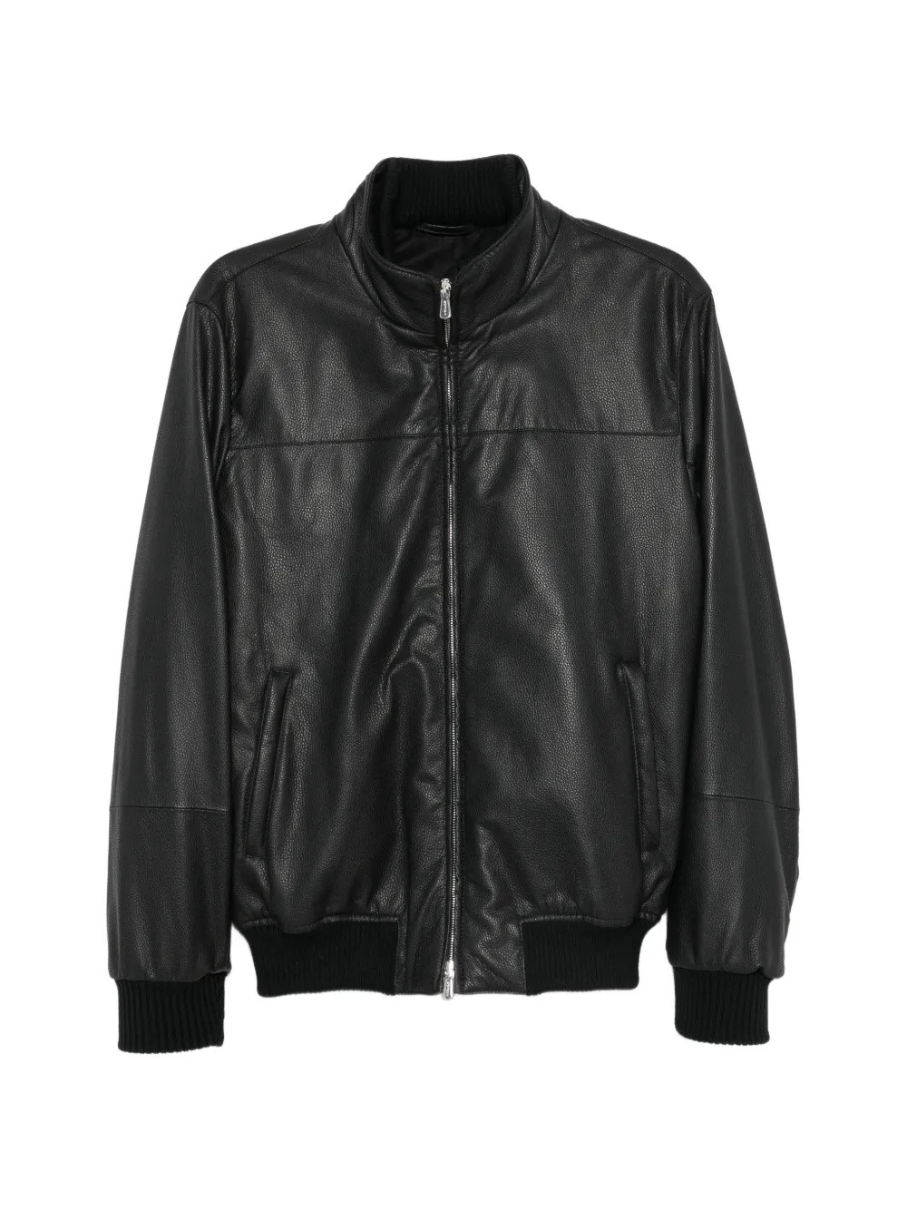 Enrico Mandelli zip-up leather jacket