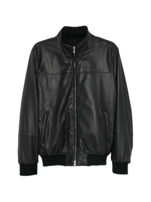 Carol Christian Poell Arthrosic Leather Jacket | Black | FARFETCH