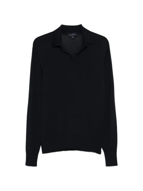 Sease open-collar wool sweater