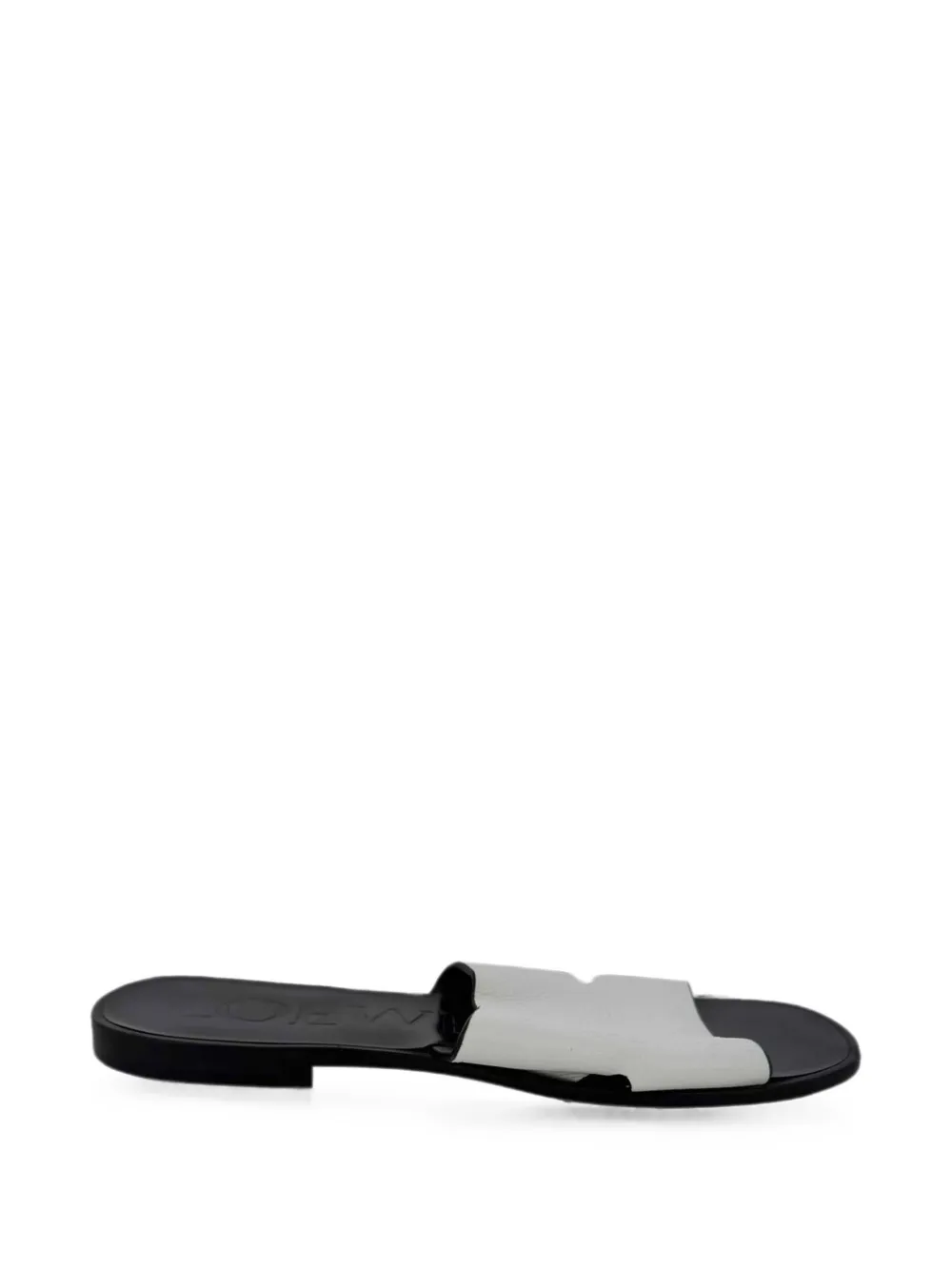 Loewe Pre-Owned Logo slide sandals - Weiß