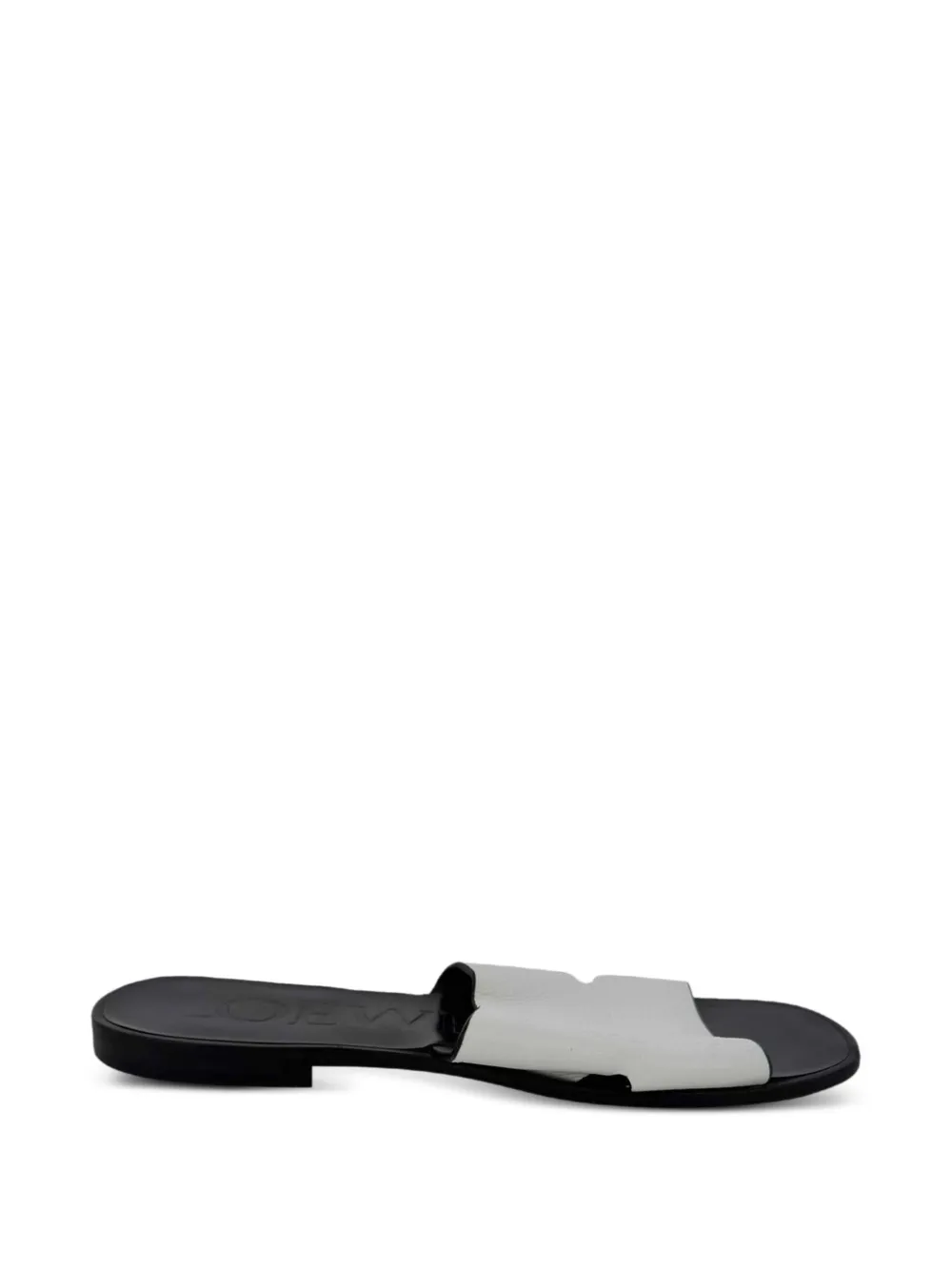 Loewe Pre-Owned Logo slide sandals - Weiß