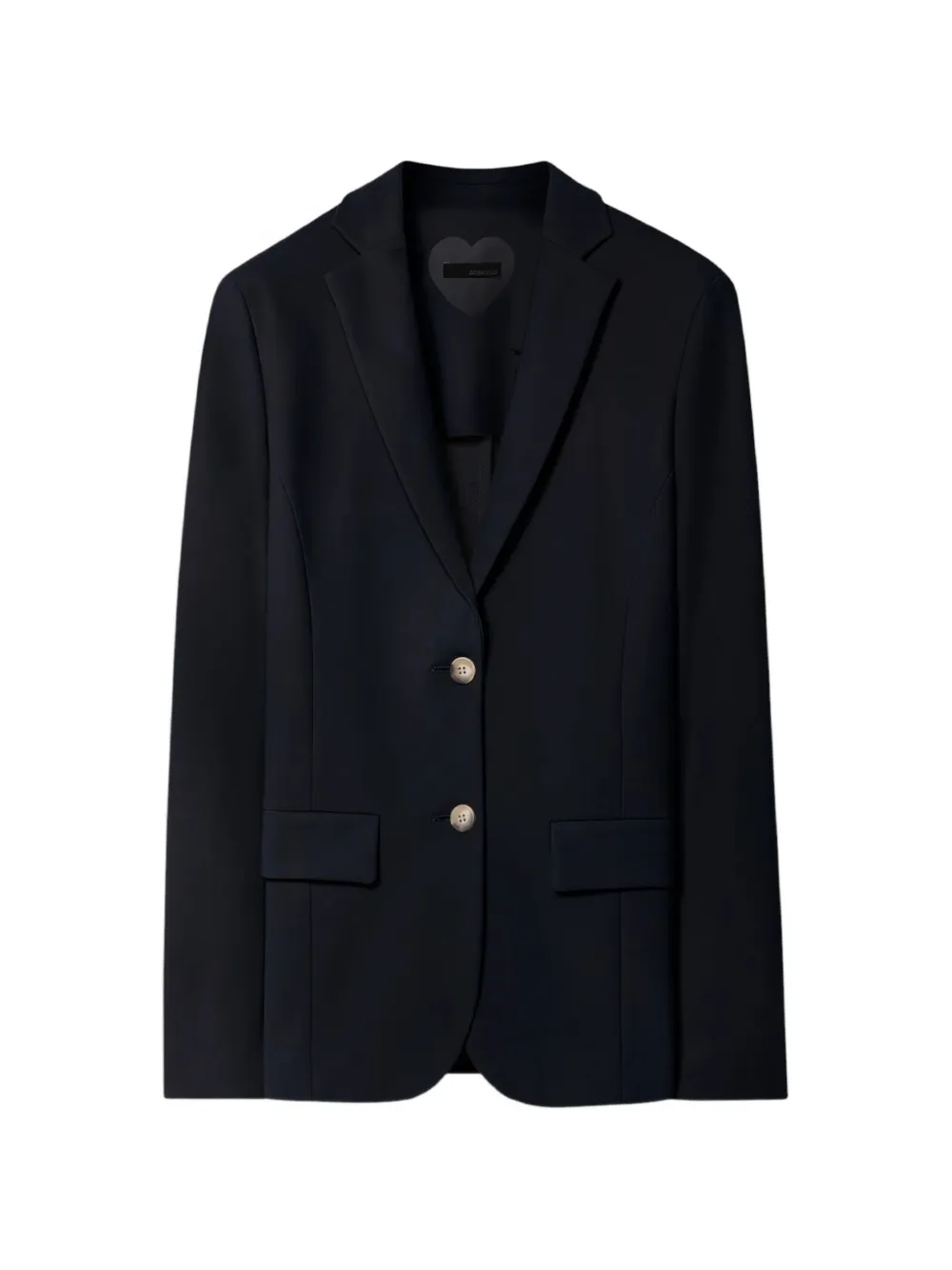 RRD Blazer met enkele rij knopen en gekerfde revers Zwart