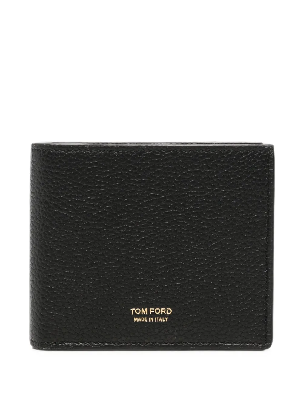 TOM FORD logo-print leather cardholder - Nero