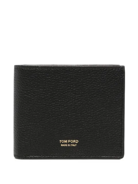 TOM FORD logo-print leather cardholder