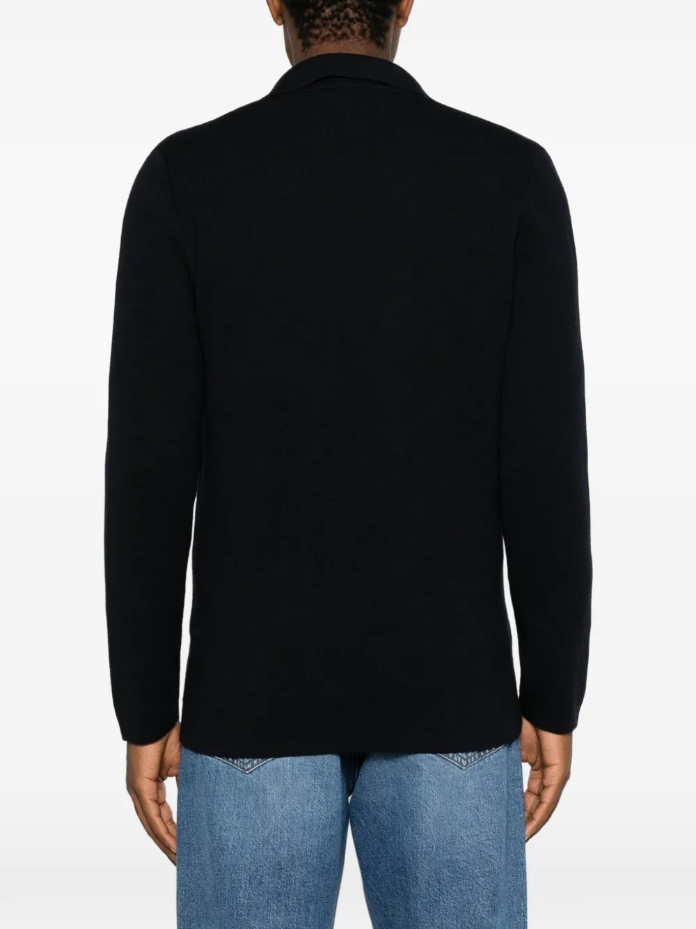Tagliatore Jack met dubbele rij knopen Blauw