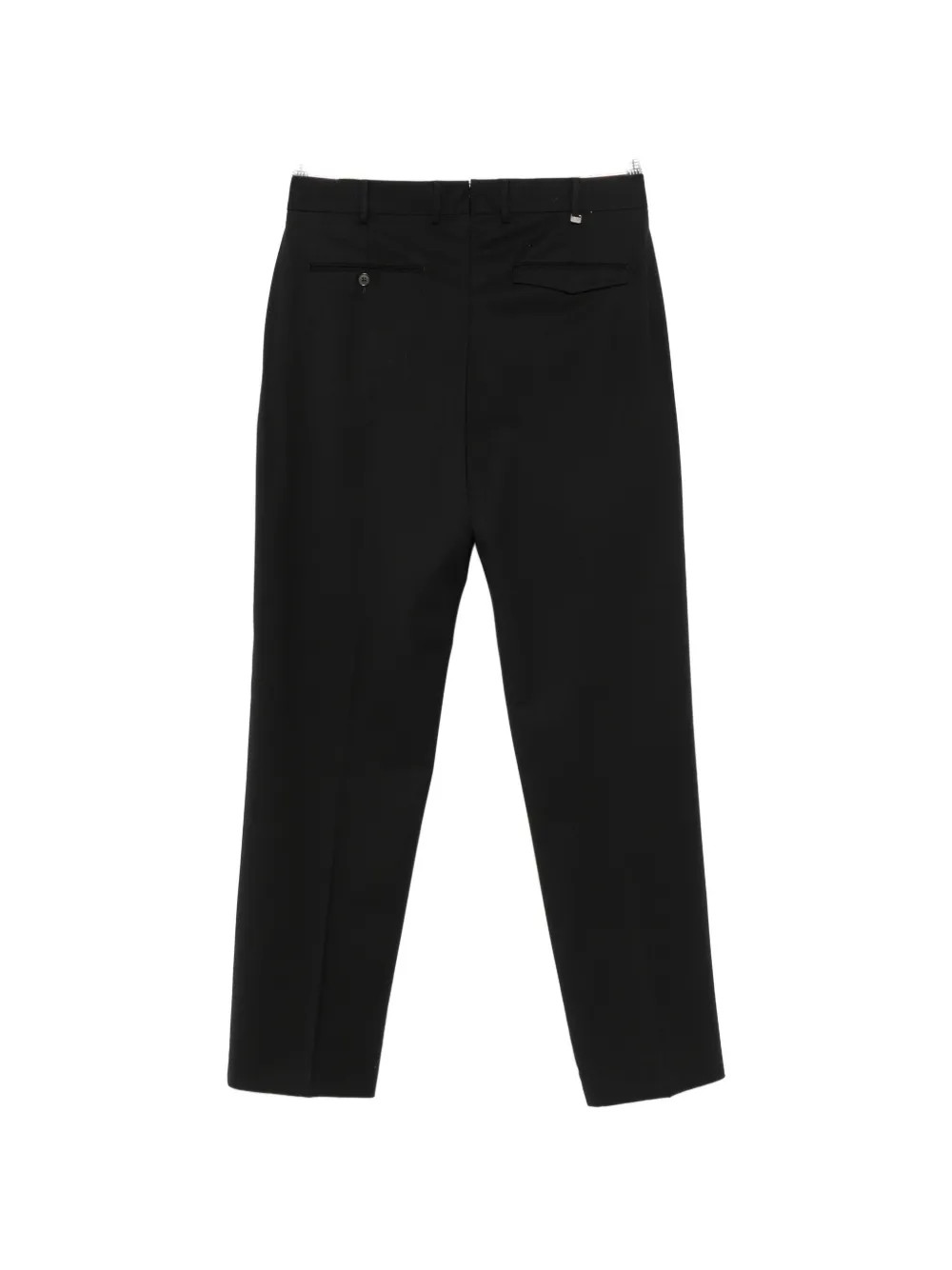 PT Torino Pantalon met riemlussen Zwart