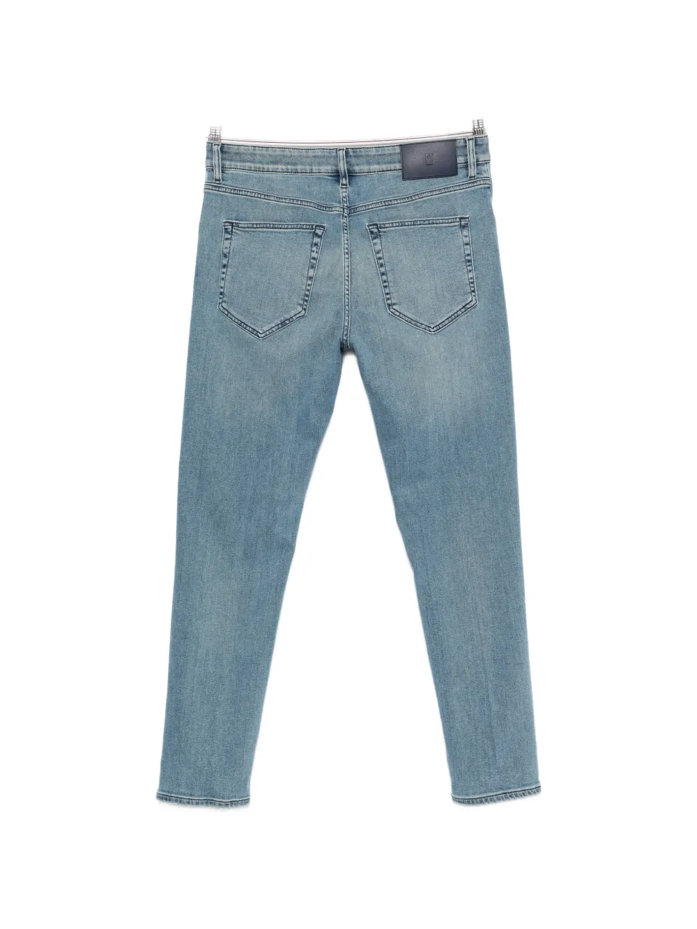 PT Torino Jeans met vervaagd effect en whisker-effect Blauw