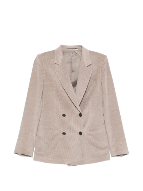 Tagliatore double-breasted corduroy jacket