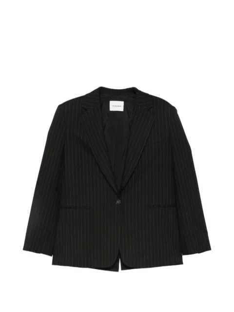 THE ANDAMANE pinstripe-pattern blazer