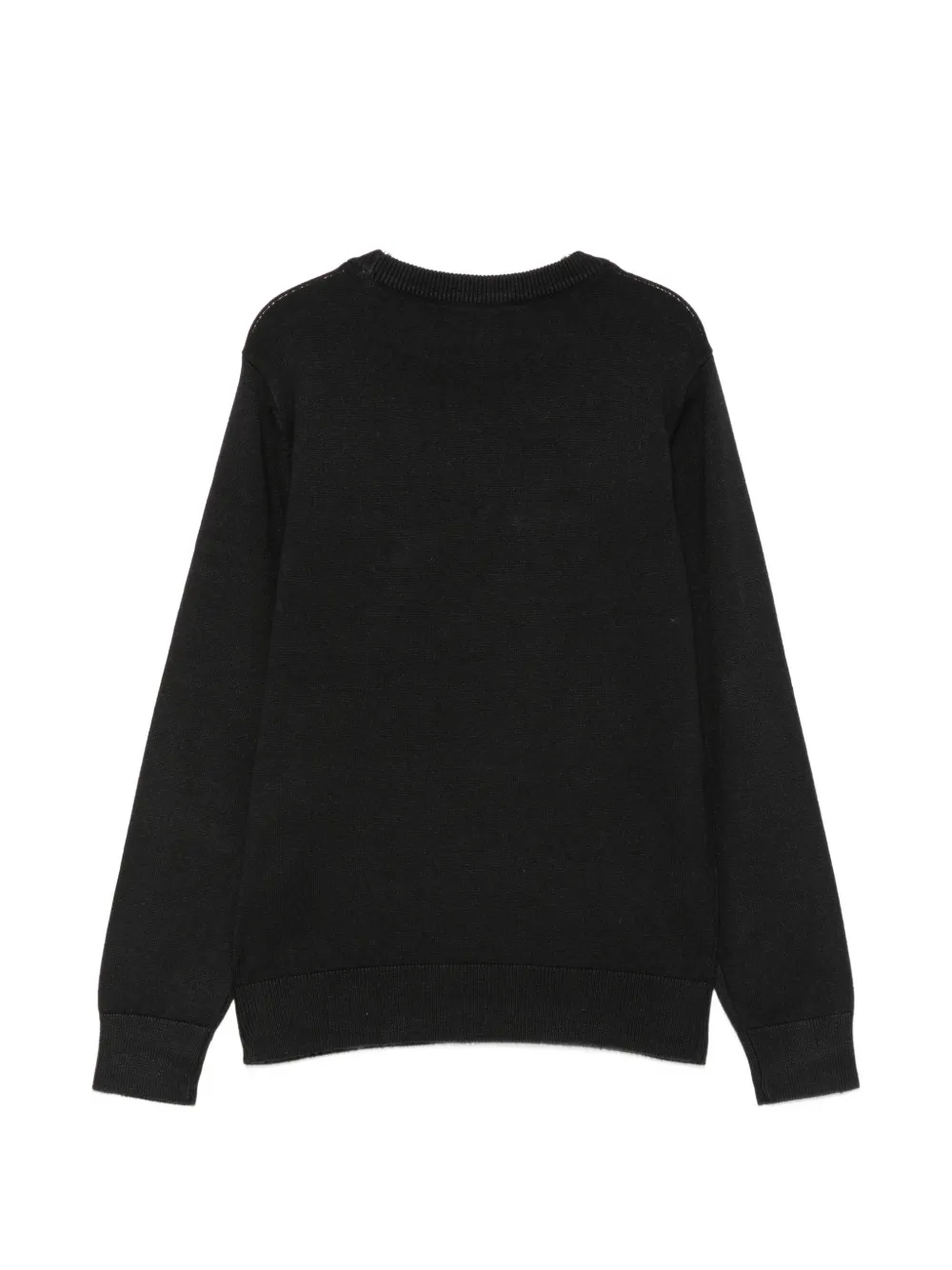 Roberto Cavalli Junior Sweater met geborduurd logo Zwart