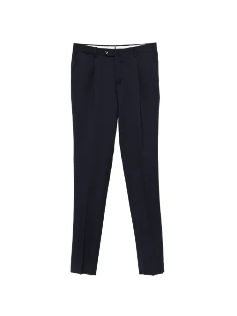 PT Torino pantalon plissé à motif de chevrons