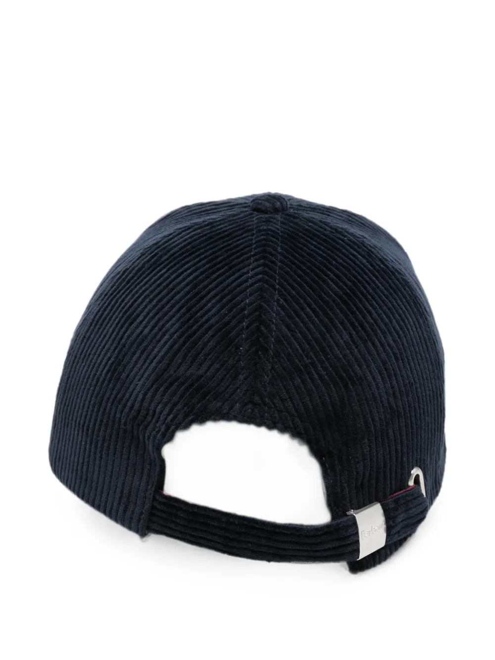 Barbour Preston ribfluwelen pet Blauw