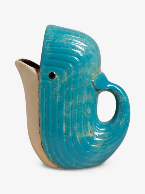 CU I SEEYOU whale-shaped porcelain jug