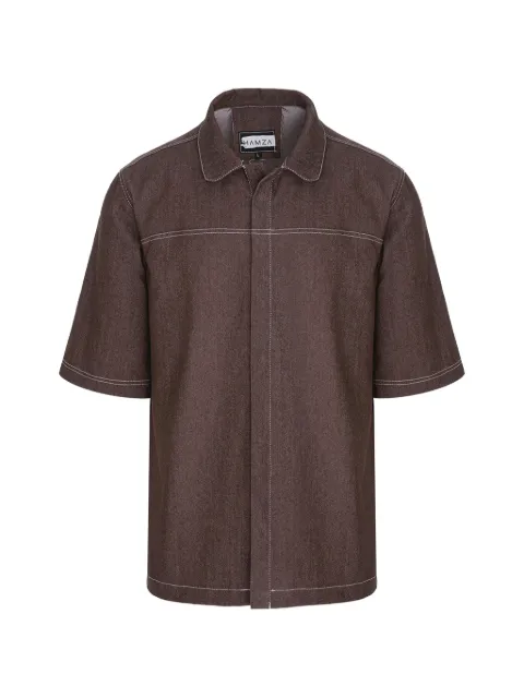 HAMZA Six denim shirt