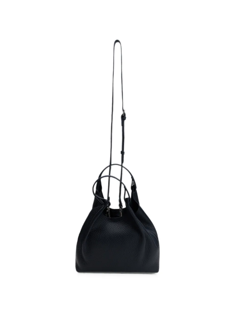 GIANNI CHIARINI Dua shopper van bewerkt leer Blauw