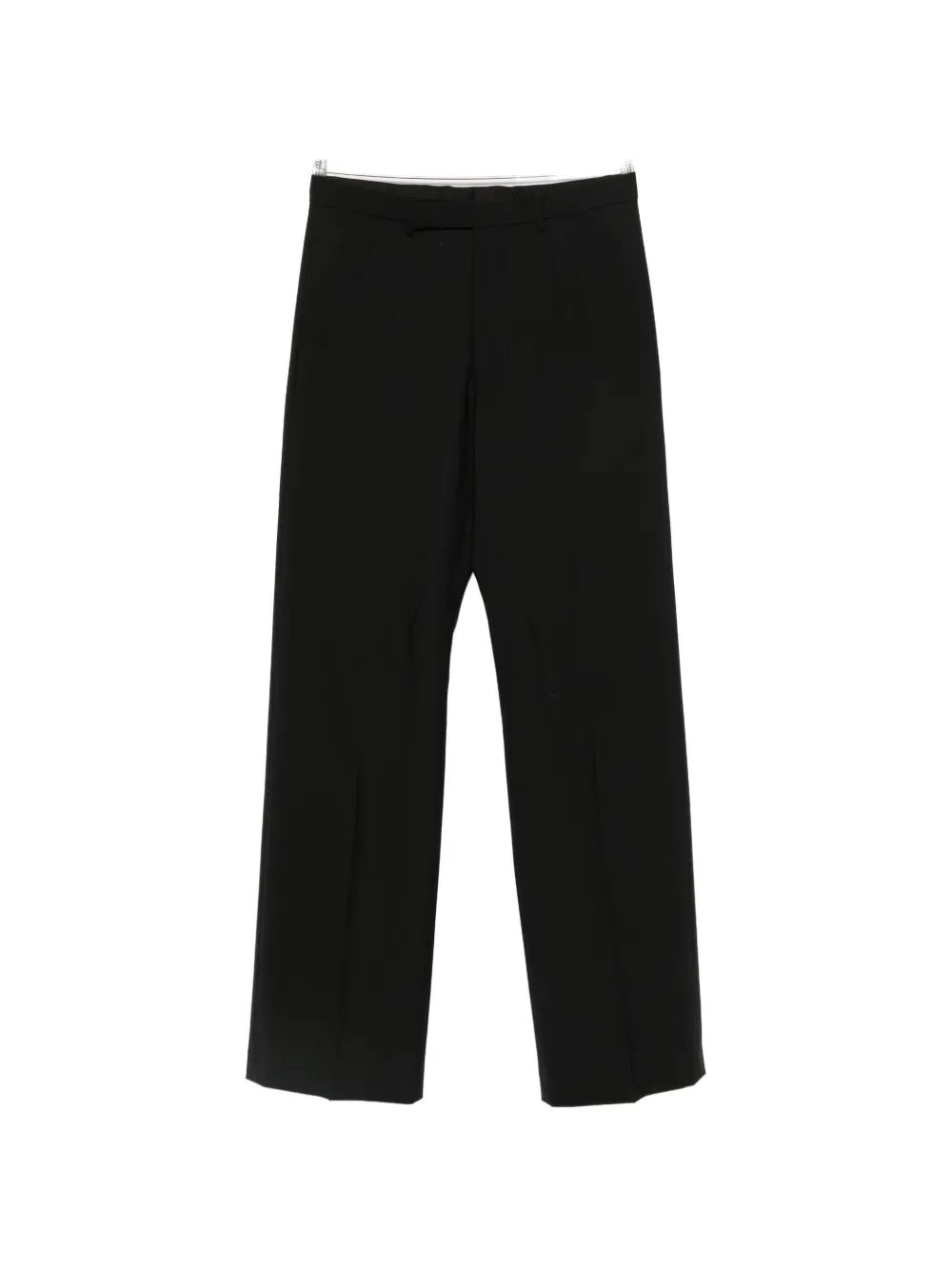 Rick Owens pressed-crease tailored trousers - Schwarz
