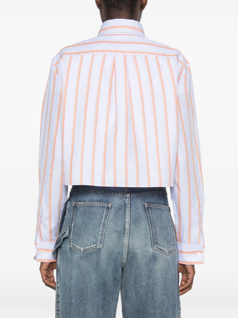 JW Anderson Gestreept shirt Blauw