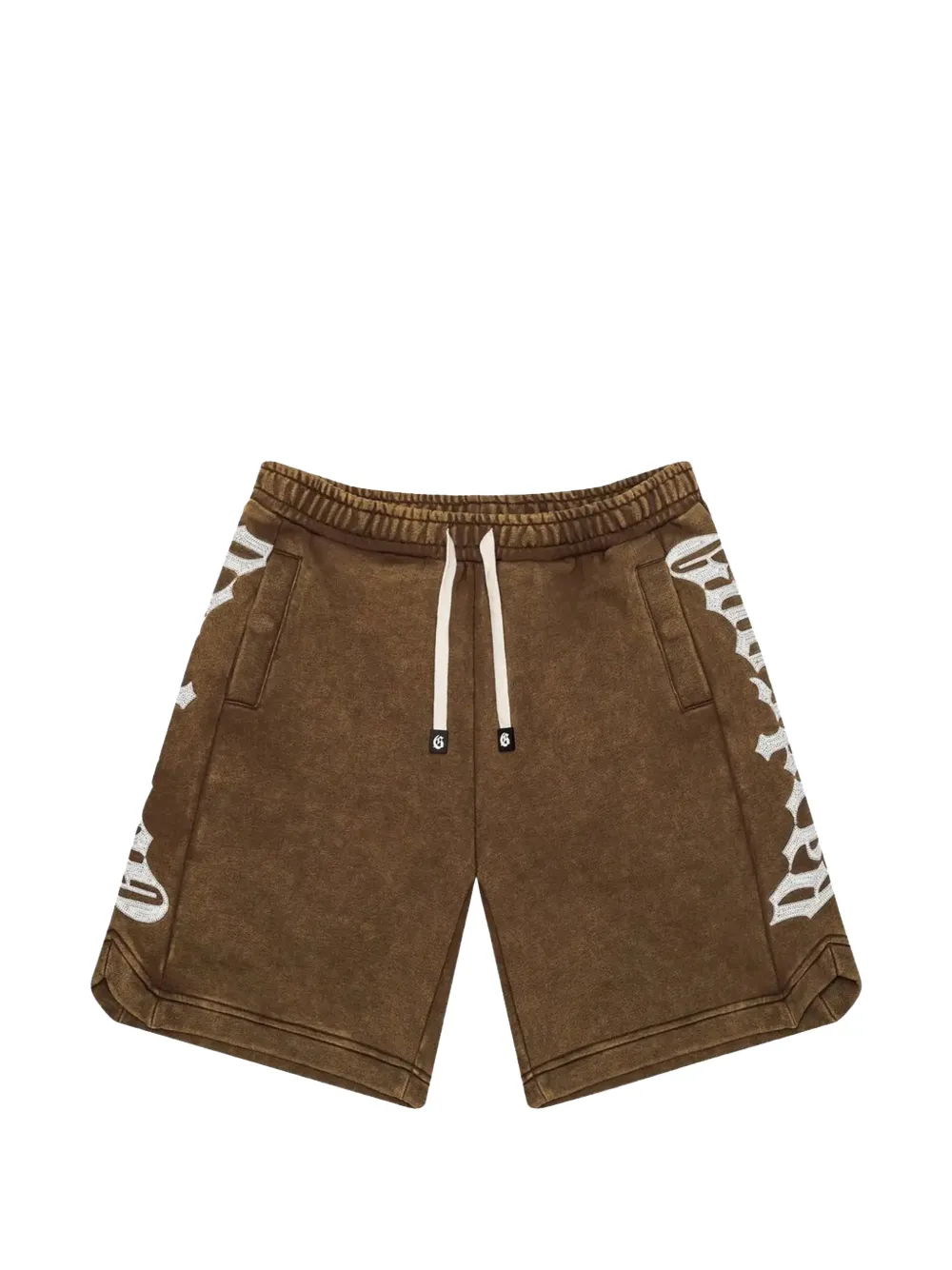 GODSPEED Courtside logo-print track shorts - Marrone
