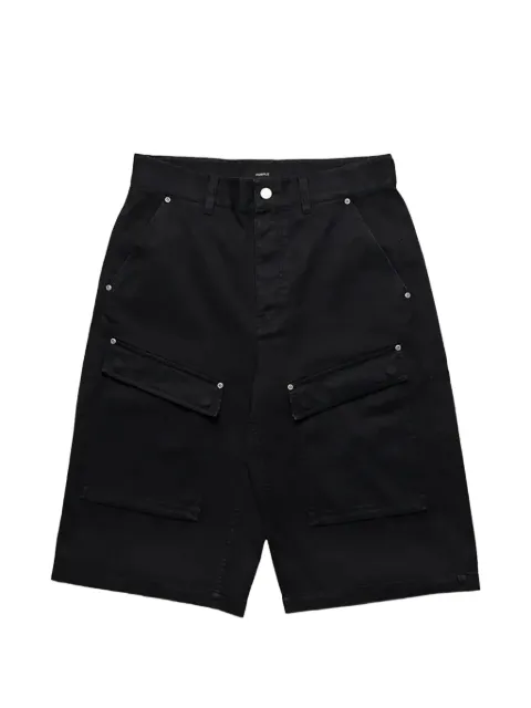 Purple Brand shorts cargo con efecto lavado