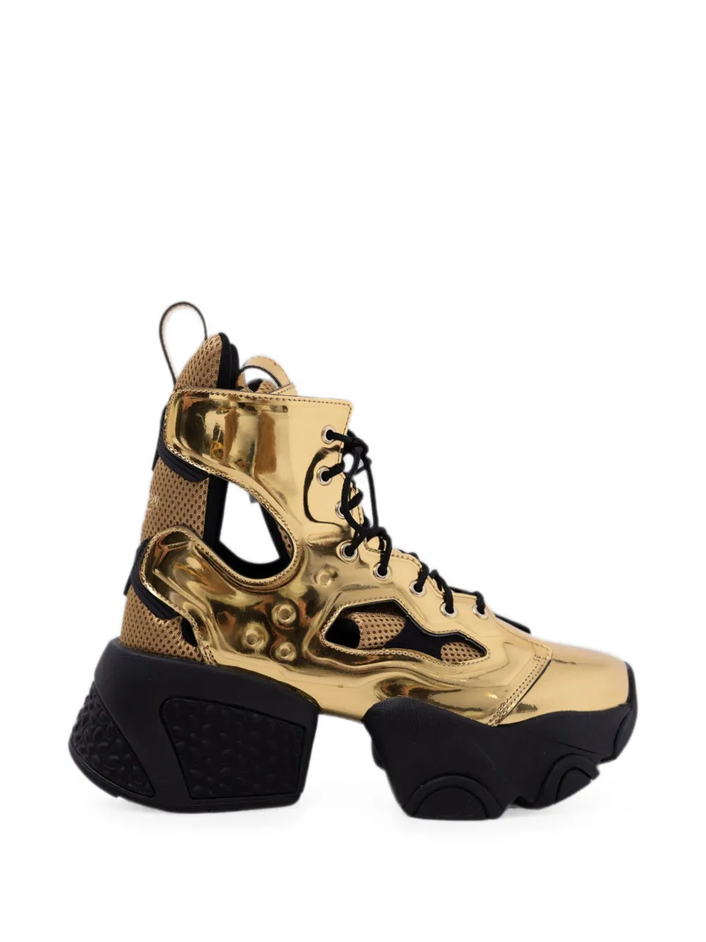 Reebok Instapump Fury sneakers met uitgesneden details Goud
