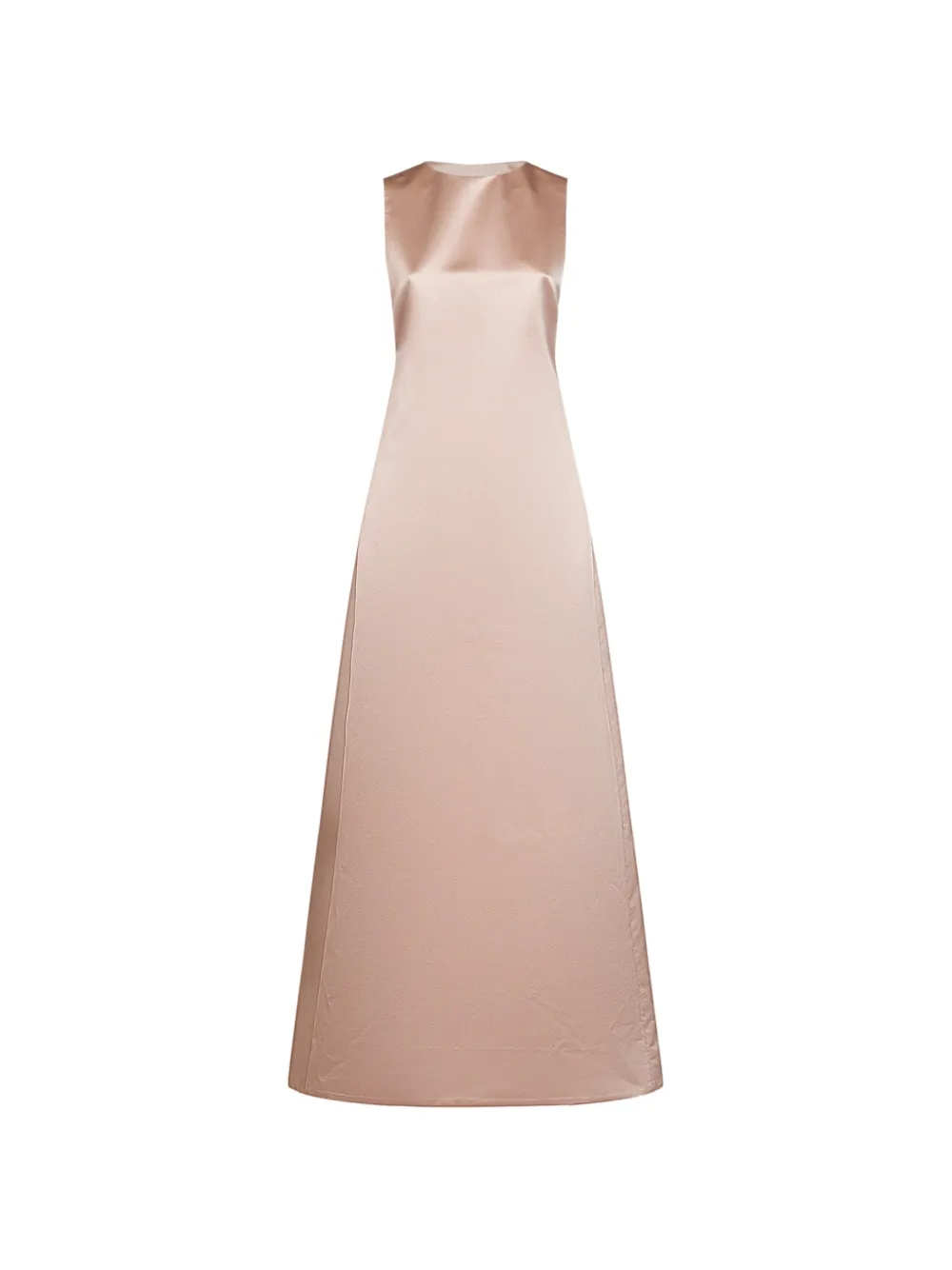 Alina bow-detail A-line maxi dress