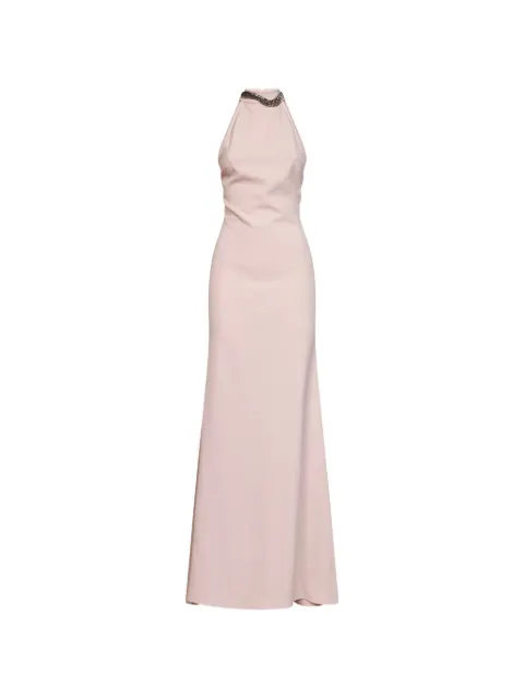Alina halterneck maxi dress