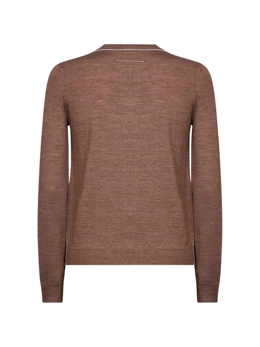 MM6 Maison Margiela button-front cardigan Bruin